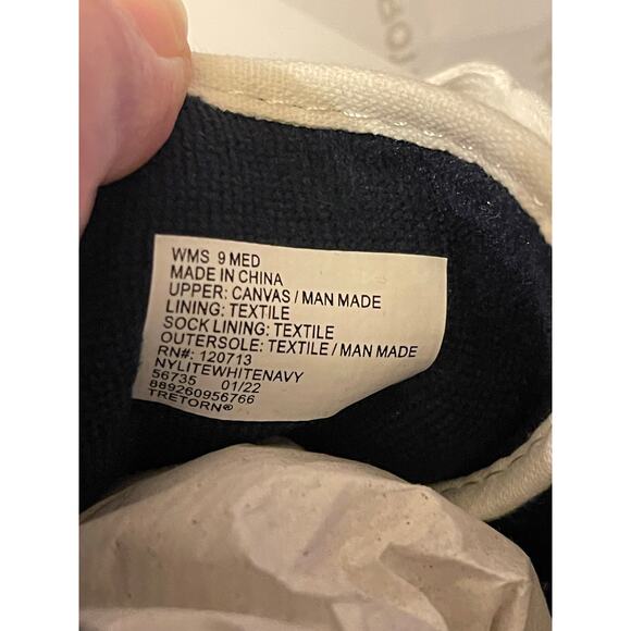 NIB NYLITE PLUS CANVAS WHITE SIZE 9 - Picture 5 of 10